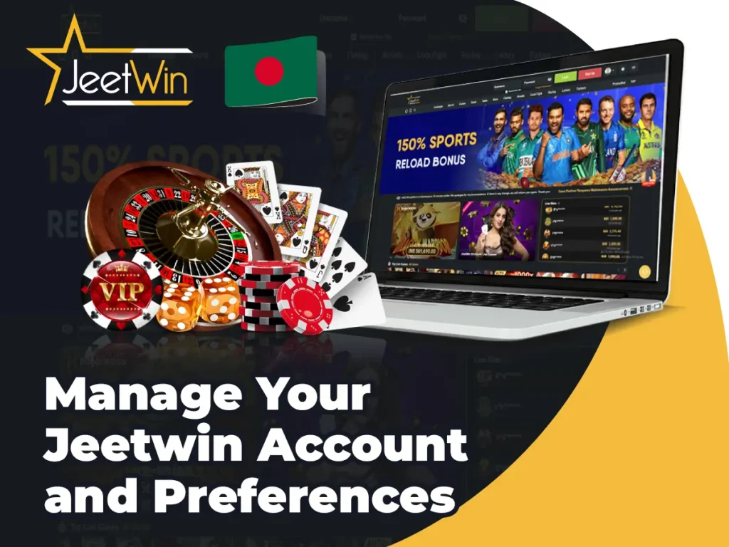Manage Your Jeetwin Account and Preferences